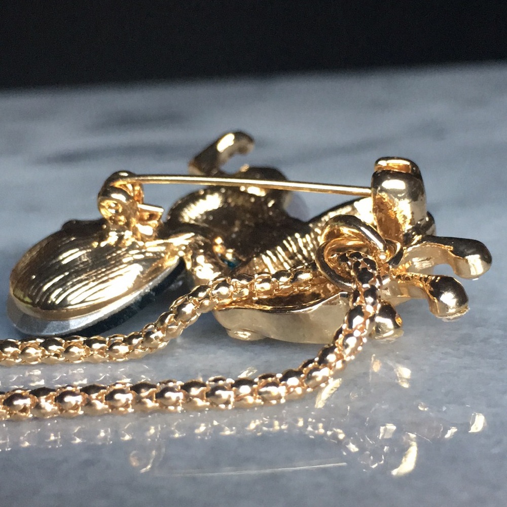 Prince Charming Frog Brooch/Necklace - Picture 6 of 16